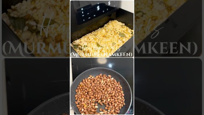 Healthy Namkeen Murmure (Puffed Rice) 😊 In Air fryer.