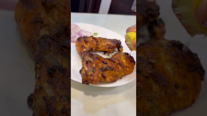 Healthy air fryer tandoori chicken recipe 🤩# #food #airfryerrecipes #tandoorichicken #teluguvlogs
