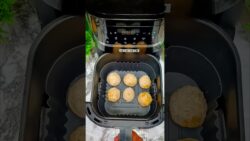 High Protein Soya Balls in Air Fryer | Crispy & Healthy Snack |Easy Soya Recipe #Shorts