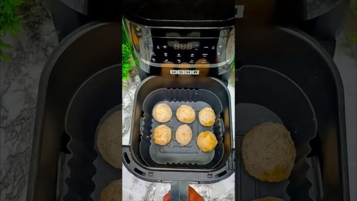High Protein Soya Balls in Air Fryer | Crispy & Healthy Snack |Easy Soya Recipe #Shorts