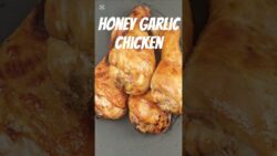 Honey Garlic Chicken Legs | Air Fryer Recipe 🍯🍗#honey #chickenrecipe #airfryer #easyrecipes #garlic