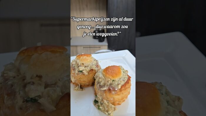 Kip – champignon pasteitjes