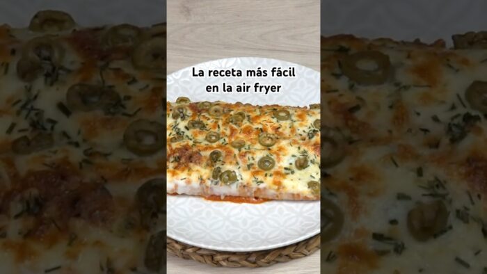 LA RECETA MÁS FÁCIL EN LA FREIDORA DE AIRE #recetasanita #recetaenfreidoradeaire #freidoradeaire