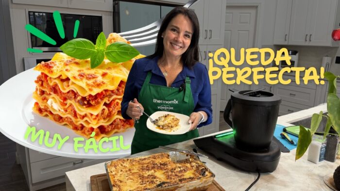 La lasaña MÁS FÁCIL que harás en tu vida | #Thermomix 🍝