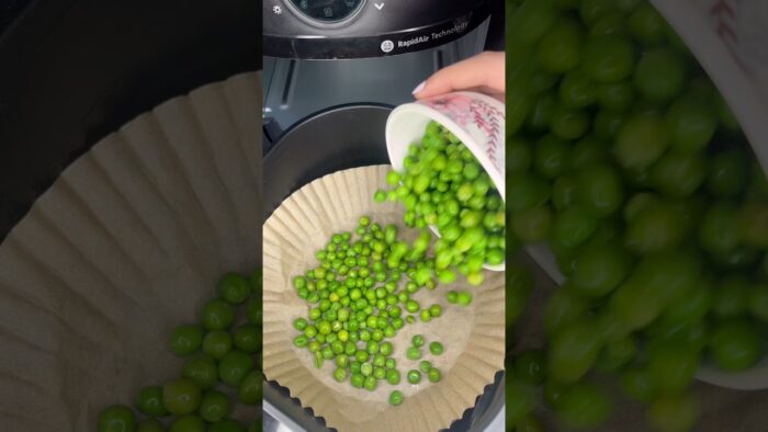 Masala matar/pea😍in airfryer #shorts #recipe #shortsfeed #viral #airfryer #cooking