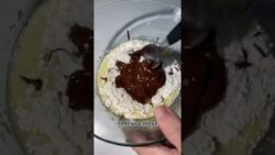 Mini brownie na airfryer #shorts