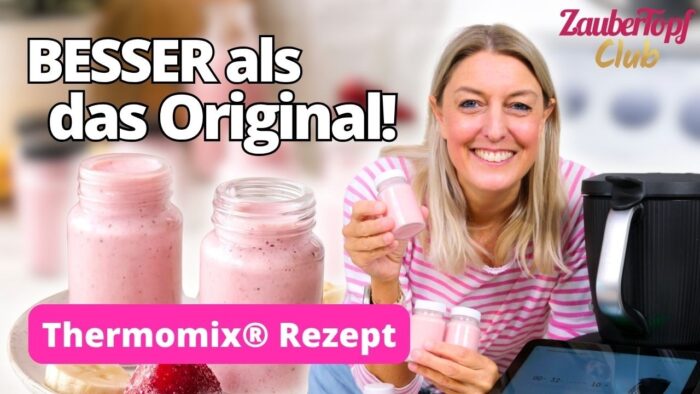 Nie wieder kaufen! Actimel selber machen aus nur 3 Zutaten 😍 | Thermomix® Rezept