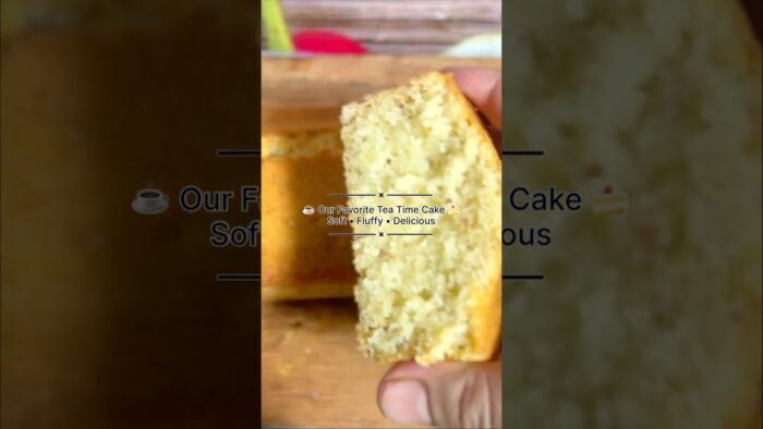 ✨ “No Oven? No Problem! Air Fryer Tea Cake 😍”