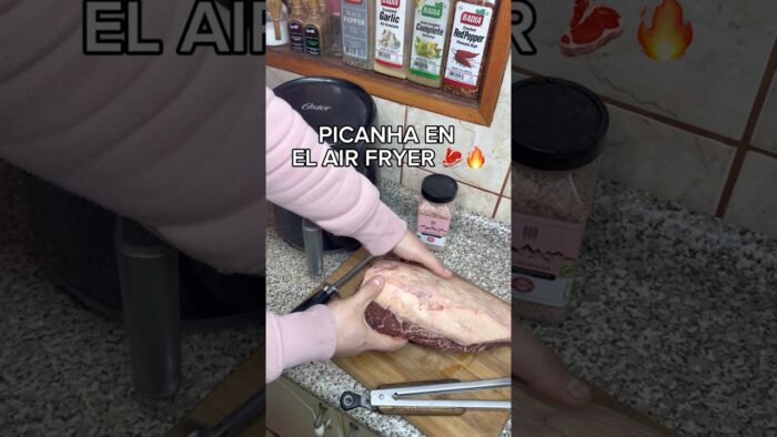 PICANHA EN EL AIR FRYER 🔥🥩 #viral #asado #parati #viral #cocina #food #foodie
