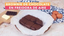 PREPARA ESTE BROWNIE DE CHOCOLATE EN FREIDORA DE AIRE | Receta de brownie en airfryer