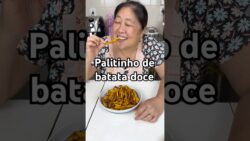 Palitinho de batata doce
