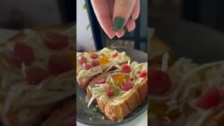 Pão com ovo na airfryer #shorts