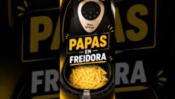 Papas Fritas en Freidora de Aire 🍟 Crujientes por Fuera y Tiernas por Dentro