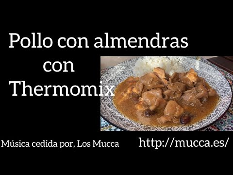 Pollo con almendras, con thermomix //La cocina de Maribel