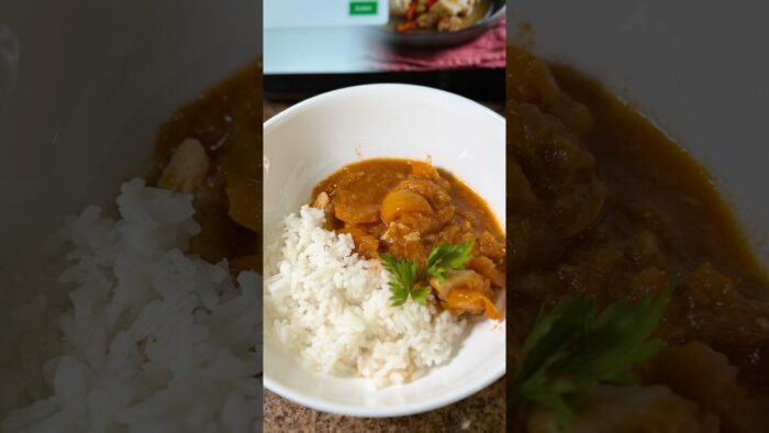 Pollo con pimientos, cebolla y approx basmati en #thermomix #thermoniquex #recetas