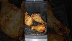 Pollo en freidora de aire Ninja  #airfryer #ninja #pollo #recetas #cocina #shorts #food