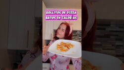 ROLLITOS DE PIZZA BAJOS EN CALORÍAS #receta #adelgazarfacil  #adelgazarsano #recetasaludable