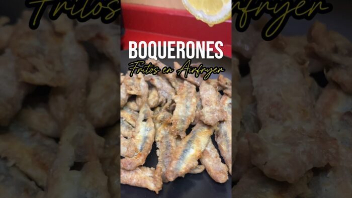 Receta boquerones fritos #airfryer #recetas #recetarapida #freidoradeaire #recetasfaciles #freidora