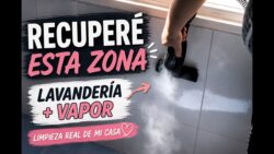 ✨ Recupero mi zona de lavandería | Limpieza con vapor y receta fácil en Thermomix