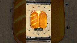 SÁNDWICH CALIENTE en 5 minutos con FREIDORA de AIRE 🥪🔥 #AirFryer