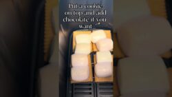 S’mores recipe air fry #airfryerrecipes #s’mores #recipe
