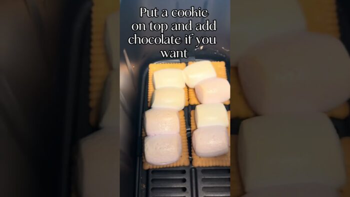 S’mores recipe air fry #airfryerrecipes #s’mores #recipe