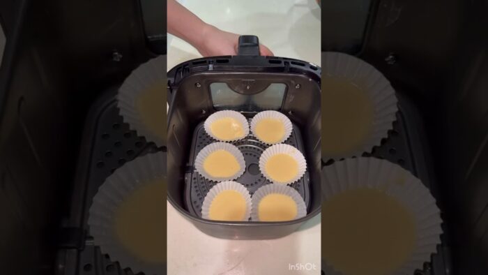 Soft & Fluffy Tea Cake Cupcakes | Easy Air Fryer Recipe 🧁☕