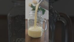 Sommer im Glas 🍍🍋 Ananas -Zitronen- Smoothie #thermomix #smoothie #gesund #sommer #drink