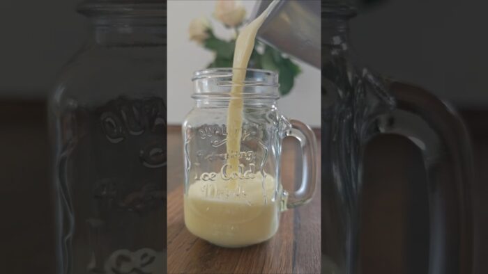 Sommer im Glas 🍍🍋 Ananas -Zitronen- Smoothie #thermomix #smoothie #gesund #sommer #drink