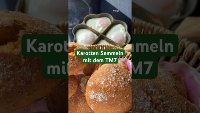 Super saftige Karotten Semmeln aus dem #thermomix #tm7