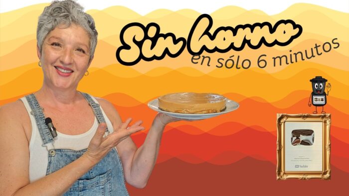 🍮 TARTA CUAJADA DE CARAMELO | ¡Solo 6 minutos en Thermomix! ⚡