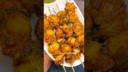 Tandoori Aloo Tikka  in Airfryer #shorts #airfryerrecipes #airfryer #snacks #airfryerrecipes