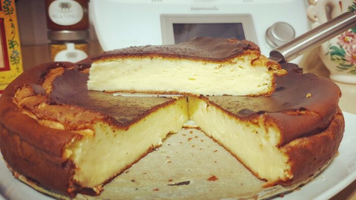 Tarta de queso /Tarta La Viña/Tarta de queso en thermomix/Recetas thermomix