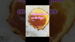 Tarta de queso en Air Fryer  #freidoradeaire#airfryer#recipe #ketoespaña#queso #antiinflammatory