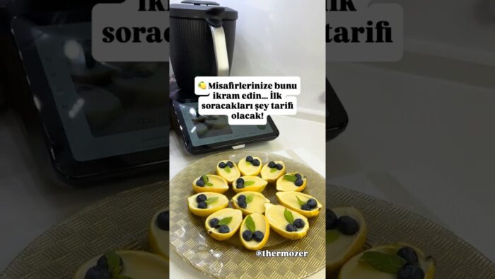 Thermomix ile limon tatlısı
