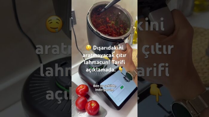 Thermomix’le Lahmacun Yapıyorum 🌯 #reklam #thermomix #evyapımılahmacun #lahmacun