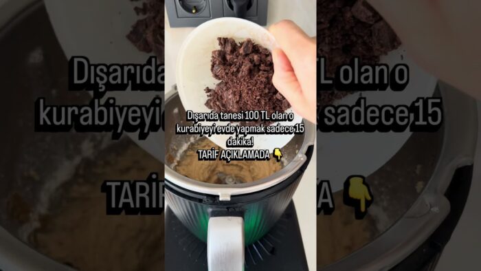 Thermomix’te Çikolata Parçacıklı Kurabiye Yaptım 🍪 #reklam #thermomix