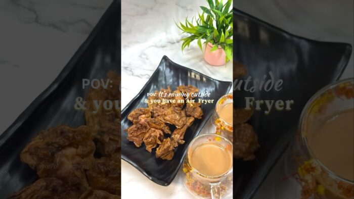 This Air Fryer Chicken Pakoda is Perfect for Rainy Days! ☔🍗 #shorts