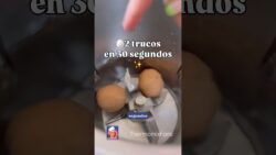 Truco para pelar huevos y picar en dos segundos con Thermomix