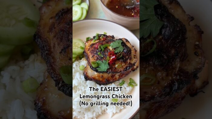 Vietnamese Lemongrass Chicken (Easy Air Fryer Recipe)