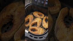Viral Air Fryer Fish Recipe | Healthy & Easy Dinner #Shorts#fypシ