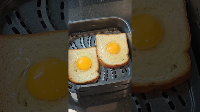Viral High Protein Breakfast Recipe in Air Fryer | Oil Free Breakfast #trending #viralshorts #yt