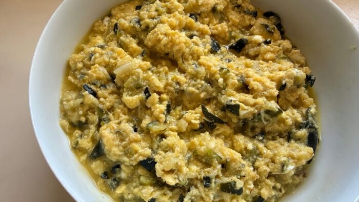 ZARANGOLLO O CALABACÍN CON HUEVO 🍳CON THERMOMIX 7!!