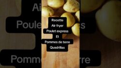 #airfryer #poulet #pommesdeterre #recette #shorts