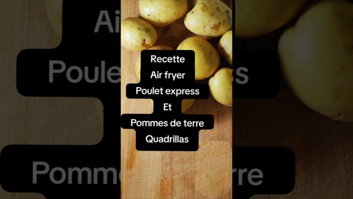 #airfryer #poulet #pommesdeterre #recette #shorts