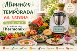 Alimentos de temporada en verano: Guía completa y recetas con Thermomix