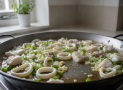 Arroz marinero caldoso: receta fácil con marisco