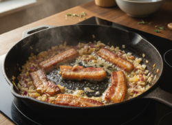 Butifarra con alubias blancas: receta catalana casera
