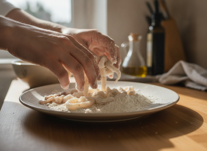 Chipirones fritos crujientes: receta fácil de sartén