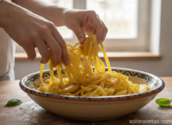 Ensalada de pasta y piña con cerdo: receta fría de verano